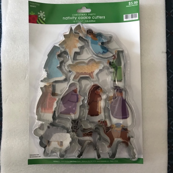 Brother❤️Sister Design Studio Christmas Party Nativity Cookie Cutters - Picture 2 of 13